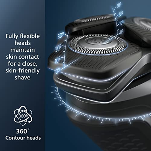 Philips Norelco Shaver 5400 Rechargeable Wet & Dry Shaver With Pop-Up Trimmer S5880/81