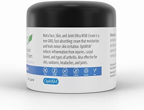Nutra Health Face Skin & Joint Ultra Relief Cream Nutra Health 8 Oz (240Ml) Cream