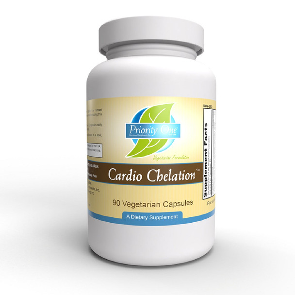 Priority One Cardio Chelation 90 Vegetarian Capsules