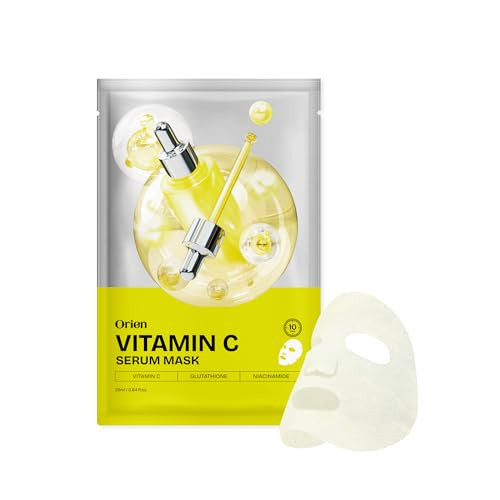 Orien Vitamin C Serum Mask Pack (4Pcs)