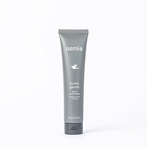 Osmia Skincare - Natural Purely Gentle Mud Cleanser Aloe Clay Honey Chamomile Licorice Root Strengthen Detoxify Soothe Clean Beauty For Healthy Skin (2.5 Fl Oz 75 Ml)