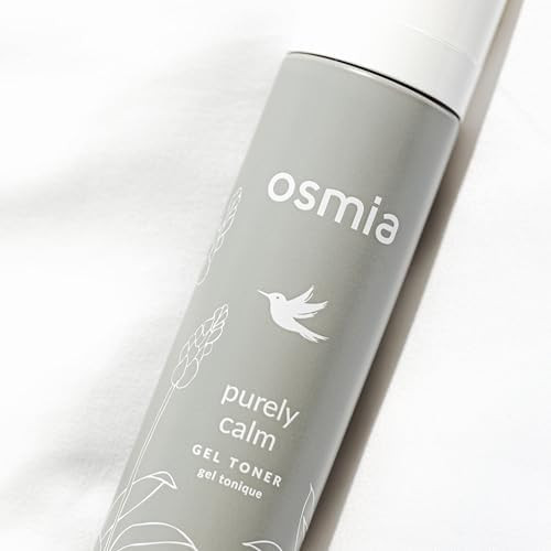 Osmia Skincare - Purely Calm Gel Toner Hyaluronic Acid Apple Extract White Tea Aloe Vera Hydrate Soothe Support Clean Beauty For Healthy Skin (1.7 Fl Oz 50 Ml) Packaging