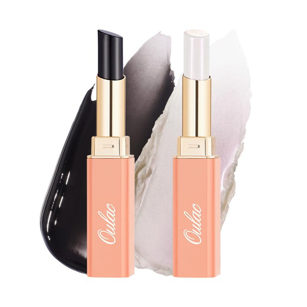 Oulac Moisture Shine Lipstick Set - G27 Black Mirage & S3 Halo