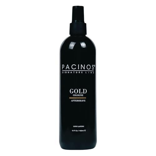 Pacinos Gold Cologne Aftershave - Refreshing Fragrance - Soothes Razor Burn - Hydrates Skin For A Smooth Finish 100Ml