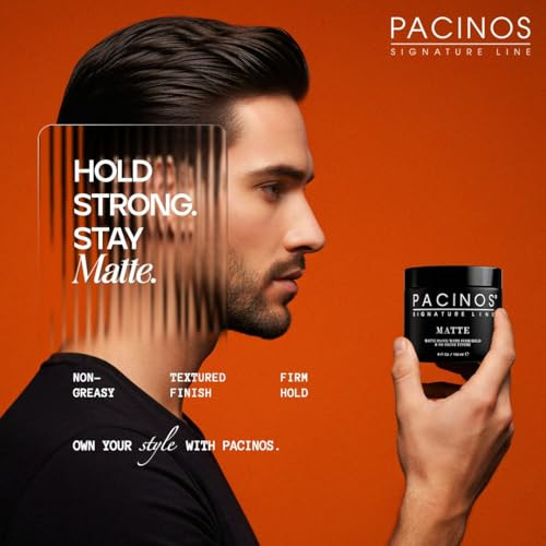 Pacinos Dryfi No-Shine Matte Paste - Matte Finish Styling Paste For Men