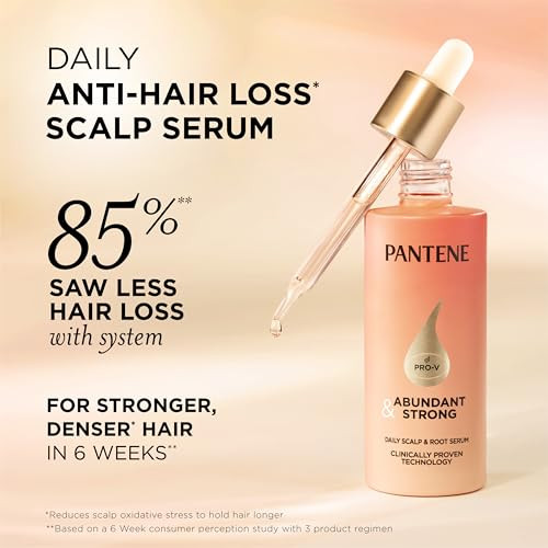 Pantene Abundant & Strong Daily Scalp Serum Strengthens Scalp S Hold On Roots 2 Oz