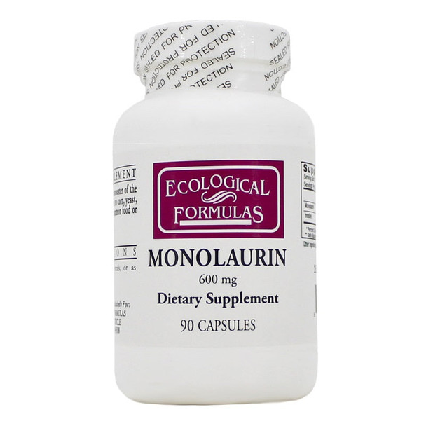 Ecological Formulas Monolaurin 600mg 90 Capsules