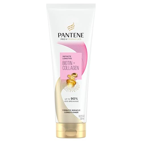Pantene Pro-V Miracles Infinite Lengths Biotin + Collagen 1 Minute Miracle Conditioner 10.9 Fl Oz