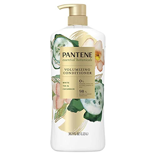 Pantene Essential Botanicals Volumizing Conditioner White Tea And Cucumber 38.2 Fl Oz 1Item