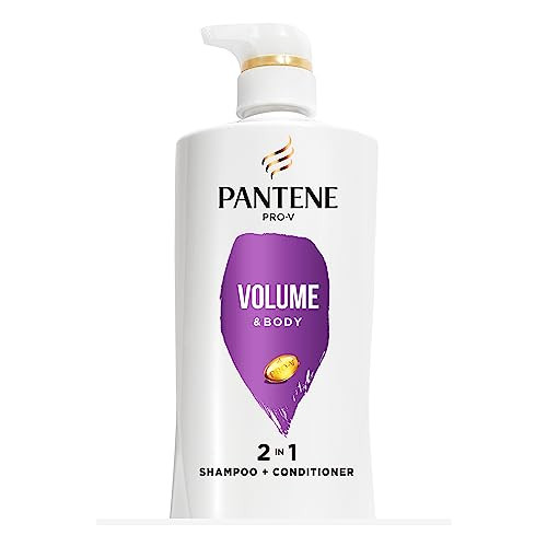 Pantene Pro-V Volume & Body 2 In 1 Shampoo & Conditioner17.9 Fl Oz Pump Bottle