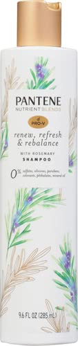 Pantene Sulfate Shampoo Detangling Shampoo With Rosemary Color Safe 9.6 Oz