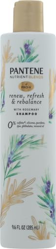Pantene Sulfate Shampoo Detangling Shampoo With Rosemary Color Safe 9.6 Oz