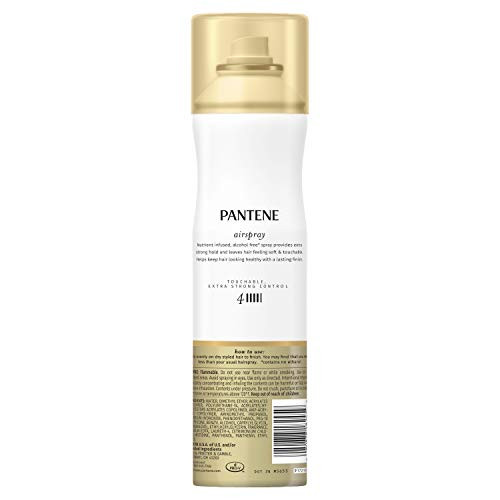 Pantene Pro-V Airspray Extra Strong Hold Alcohol Hair Spray 7 Oz