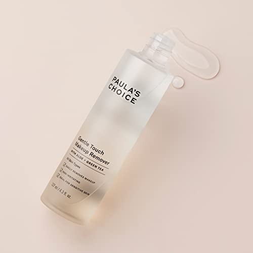 Paula's Choice Gentle Touch Oil Waterproof Makeup Remover Aloe & Green Tea Non-Irritating 4.3 Ounce
