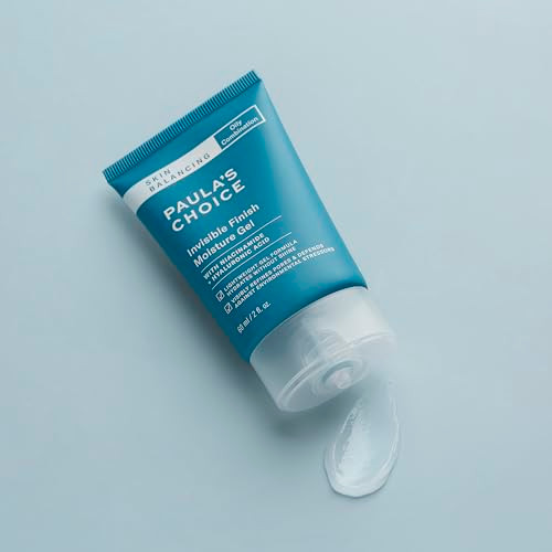 Paula's Choice Skin Balancing Invisible Finish Gel Face Moisturizer With Niacinamide & Hyaluronic Acid Lightweight Face Gel Cream For Large Pores & Oily Combination Skin Fragrance- 2Oz