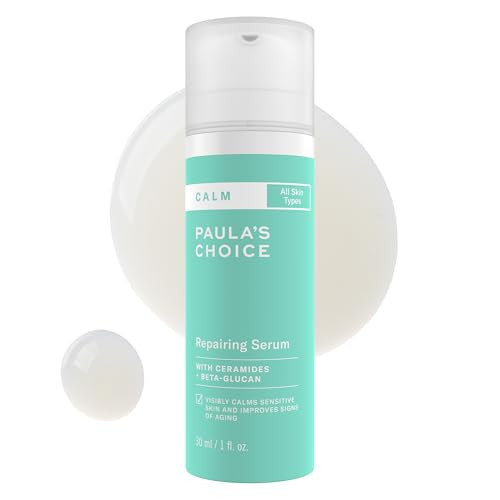 Paula's Choice Paula S Choice Calm Repairing Serum For Sensitive Skin Calms + Soothes Redness Lightweight Hydration With Hyaluronic Acid For All Skin Types 1 Fl Oz