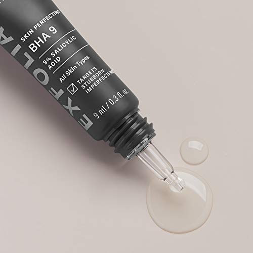 Paula's Choice Skin Perfecting Bha 9 Spot Treatment 9% Salicylic Acid Exfoliant For Large Pores Wrinkles & Fine Lines Suitable For Blackhead-Prone Skin Fragrance- 0.3 Fl Oz