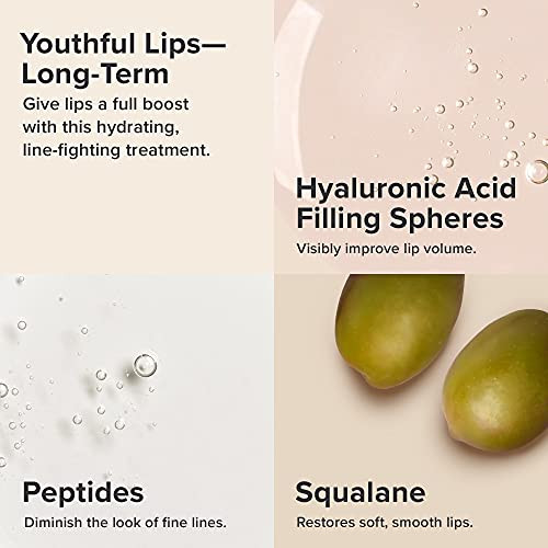 Paula's Choice Boost Hyaluronic Acid + Peptide Lip Booster Hydrating Treatment For Lip Volume Loss Of Firmness & Fine Lines With Squalane Fragrance- 0.33 Fluid Ounces