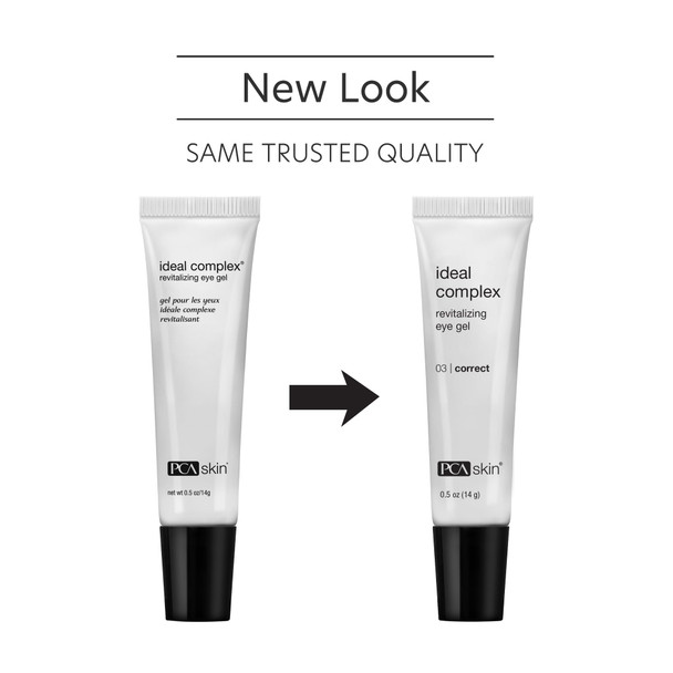 Pca Skin Ideal Complex Revitalizing Eye Gel - Lightweight Anti-Aging Eye Treatment For Dark Circles Safe For Use On Eyelids