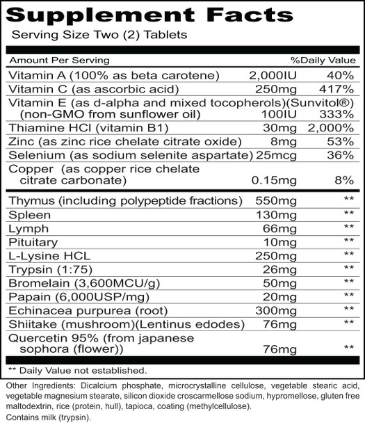 Priority One Immuno Plus 60 Tablets