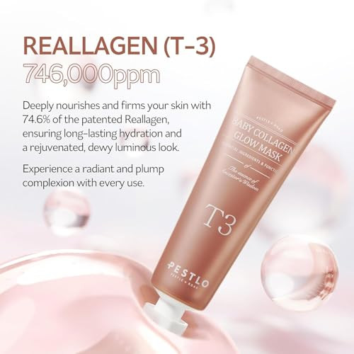Pestlo Triple Glow Set: Spicule Roller Serum + Baby Collagen Glow Mask + Silicone Spatula Brush Exfoliation Firming & Precision Application For Smooth Radiant Skin
