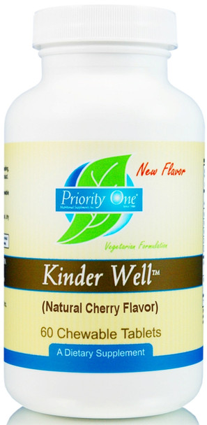 Priority One Kinder Well 60 Chewable Tablets