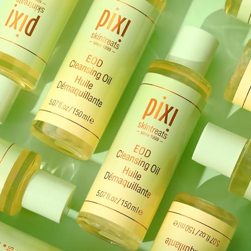 Pixi Beauty Eod Cleansing OilPlant-Based Makeup & Sunscreen Remover Argan Oil & Soybean Oil Nourishing And Hydrating 5.07 Fl.Oz / 150Ml