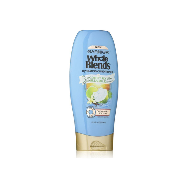 Garnier Whole Blends Hydrating Conditioner, Coconut Water & Vanilla Milk Extracts 12.50 oz