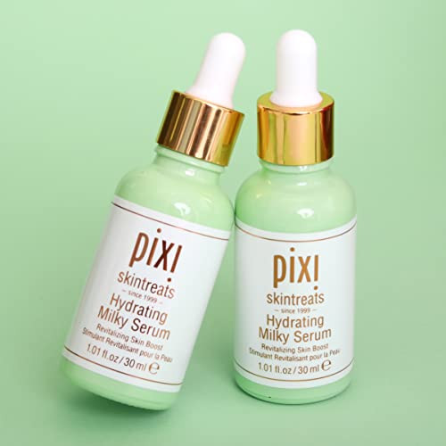 Pixi Hydrating Milky Serum Revitalize Skin With Intense Hydration Moisturize With Jojoba Oil And Aloe Vera 1.0 Fl Oz/30Ml