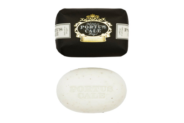 Portus Cale Ruby Red Aromatic Triple Milled Exfoliating Bar Scents Of Grape And Red Berries In A Luxury Paper Wrap (One Soap - 150G)