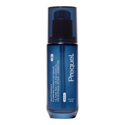 Prequel Skin Multi-Quench Plumping Hydration Serum For Face. Intensive Hydrating Facial Serum For Women With Pga Complex And Moisture-Binders. Deep Moisturizing For Dry And Sensitive Skin 1.7Oz