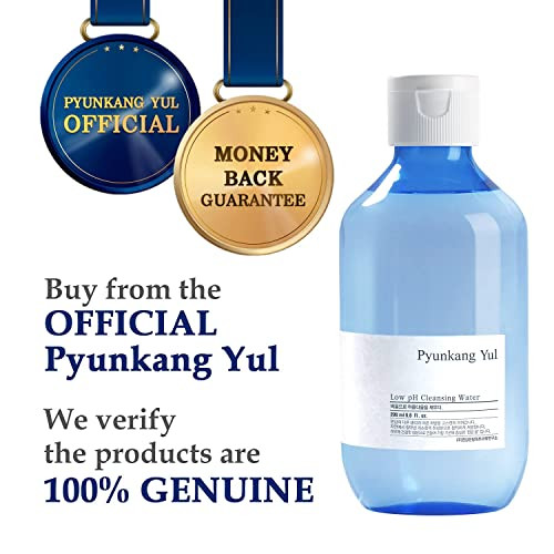 Pyunkang Yul Pky Low Ph Cleansing Water Makeup Remover Face Cleanser With Witch Hazel And Aha - Cica Tea Tree Extract Natural Ingredients Ceramide Micellar Water 9.8 Fl Oz