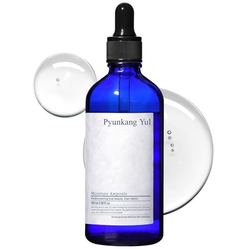 Pyunkang Yul Pky Moisture Ampoule - Korean Serum For Face - Making Moisture Barrier Maintaining The Skin Moisturized - Daily Face Moisturizer For Oily And Combination Skin Types 3.4 Fl Oz
