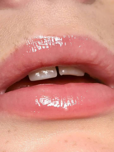 Refy Lip Gloss - Blush (Light Neutral Pink) + Bonus Premium Korean Hydrating Sheet Masque