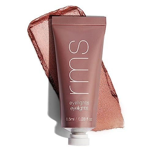 Rms Beauty Eyelights Cream Eyeshadow In Sunbeam & Halo - Metallic Eyeshadow Eyelid Color Shimmer Eyeshadow Glitter Cream Liquid Eyeshadow