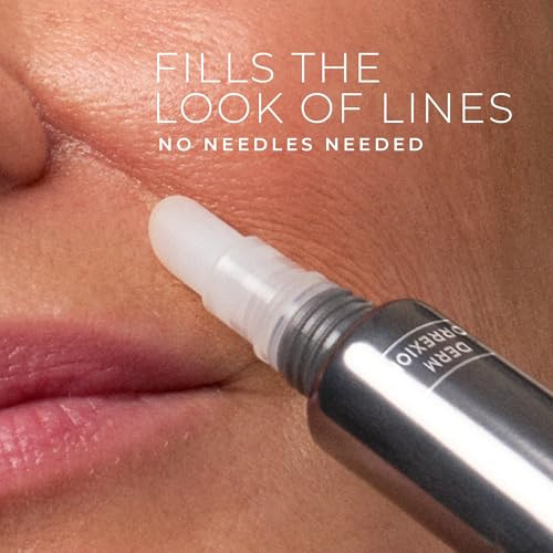 Roc Derm Correxion Fill + Treat Advanced Retinol Serum Wrinkle Filler Treatment With Hyaluronic Acid For Crow's Feet 11 Wrinkles & Laugh Lines (.5 Fl Oz) With Retinol Packette (Packaging May Vary)