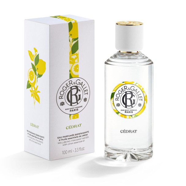 Roger & Gallet Fragrant Water Body Spray For Women Cedrat 3.3 Fluid Oz