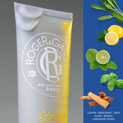 Roger & Gallet Cologne Twist After Shave Gel Fresh Citrus & Aromatic Herbal Scented Aftershave For Men (2.5 Oz)
