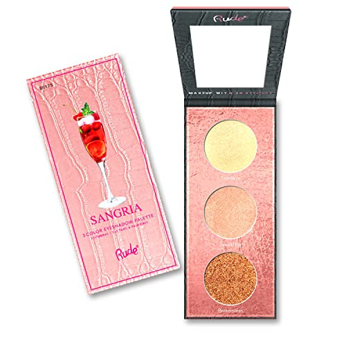 Rude - Cocktail Party Luminous Highlight / Eyeshadow Palette - Sangria