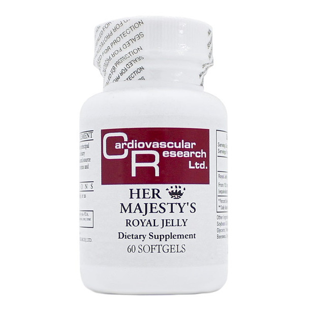 Ecological Formulas  Her Majestys Royal Jelly 500mg  60 Softgels
