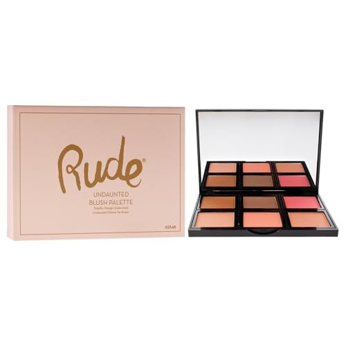 Rude Blush Palette - Undaunted By Rude Cosmetics For Women 0.634 Oz Blush