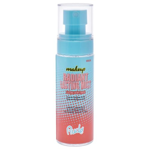 Rude Radiant Lasting Makeup Mist By Rude Cosmetics For Women 2 Oz Mist
