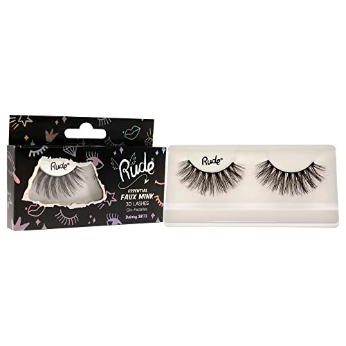 Rude Cosmetics Essential Faux Mink 3D Lashes - Dainty Pair Women 1 Pc
