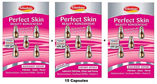 Schaebens Perfect Skin Beauty Concentrate/Treatment Serum / 15 Capsules