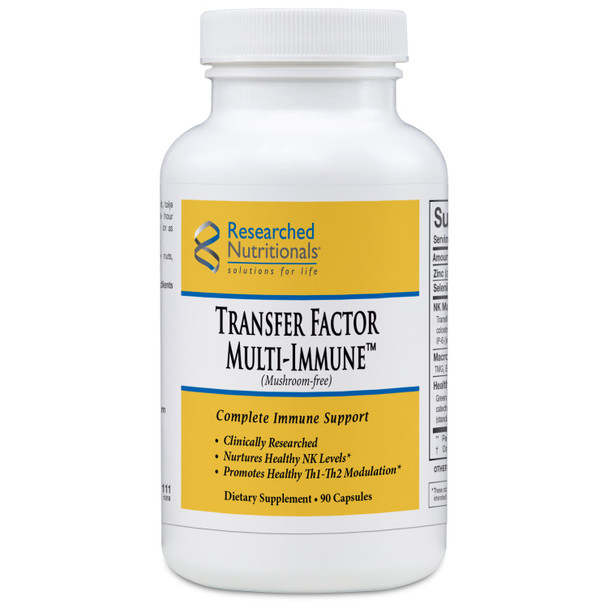 Researched Nutritionals Transfer Factor Multi-Immune Mushroom-free 90 Capsules