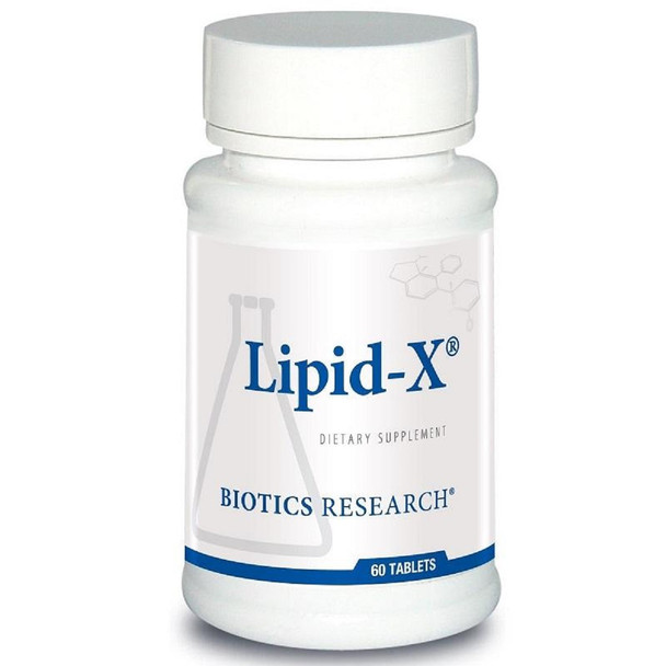 Biotics Research Lipid-X 60 Tablets
