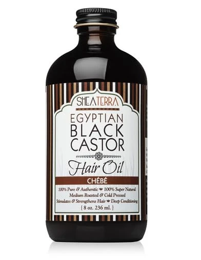 Shea Terra Egyptian Black Castor Oil - Chebe 8 Ounce