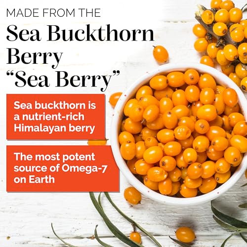 Sibu Sea Buckthorn Polishing Facial Cleanser (4Oz) Face Wash Made From Premium Himalayan Sea Berry Oil Moisturizes Skin Reduces Blemishes Removes Make-Up