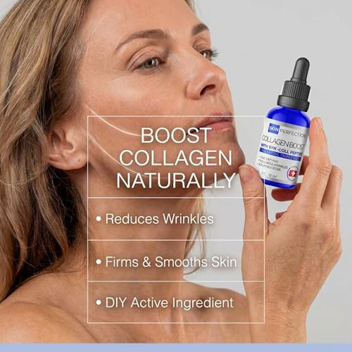 Skin Perfection Syn-Coll Tripeptide-5 Boost Collagen Hydrate Epidermis Smoother Less Wrinkles Anti-Aging Diy Skincare Active Making Lotion Serums Moisturizers Eye Creams