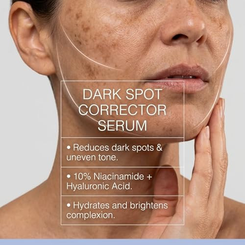 Skin Perfection 10% Niacinamide Serum 1 Oz - Hydrating Formula For Face With Hyaluronic Acid And Zinc Pca - Dark Spot Serum For Even Tone Sodium Hyaluronate Vitamin B3